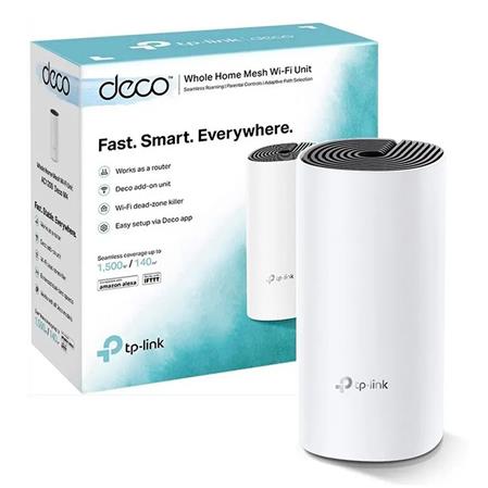 DECO REPETIDOR MESH E4 ROUTER AC1200 TPLINK x1